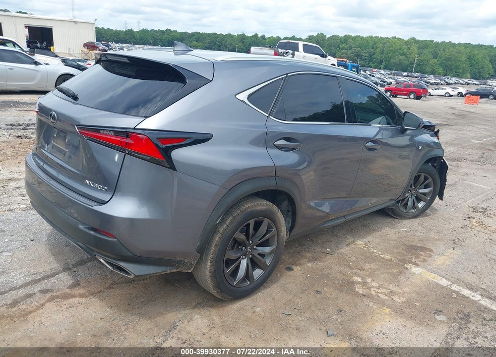 2018 LEXUS NX 300 F-SPORT VIN: JTJYARBZ7J2096597