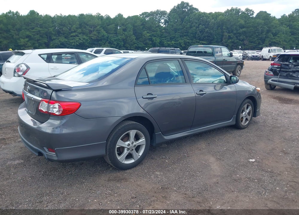 2013 TOYOTA COROLLA S VIN: 5YFBU4EE1DP164829