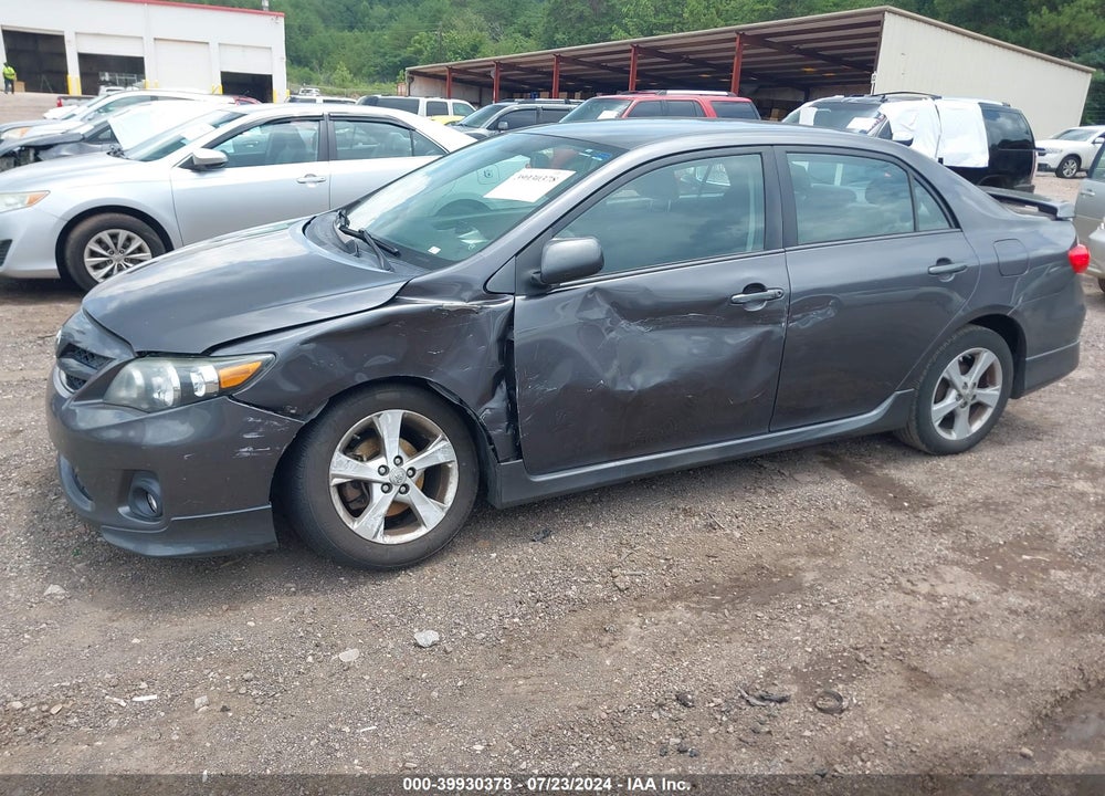 2013 TOYOTA COROLLA S VIN: 5YFBU4EE1DP164829