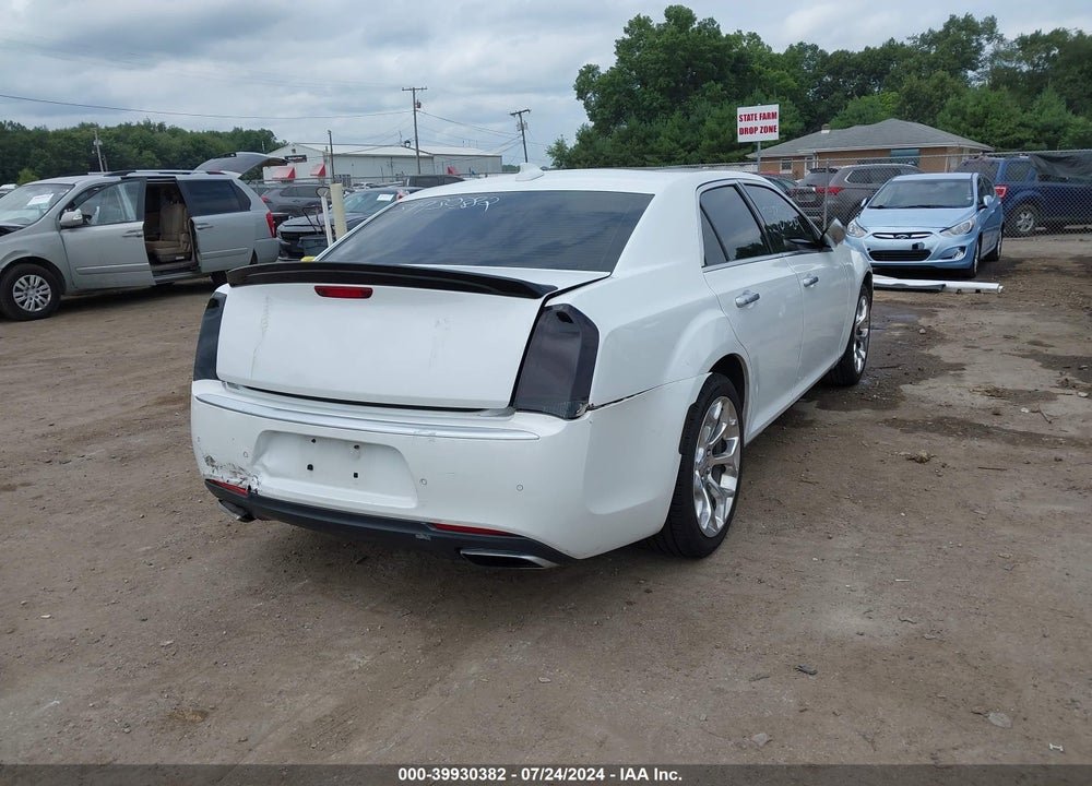 2016 CHRYSLER 300C PLATINUM VIN: 2C3CCAPTXGH190636
