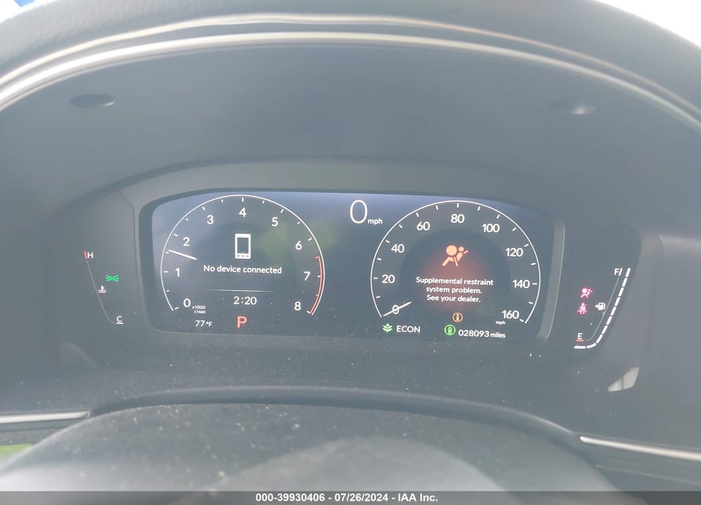 2023 HONDA CIVIC TOURING VIN: 2HGFE1F99PH305544