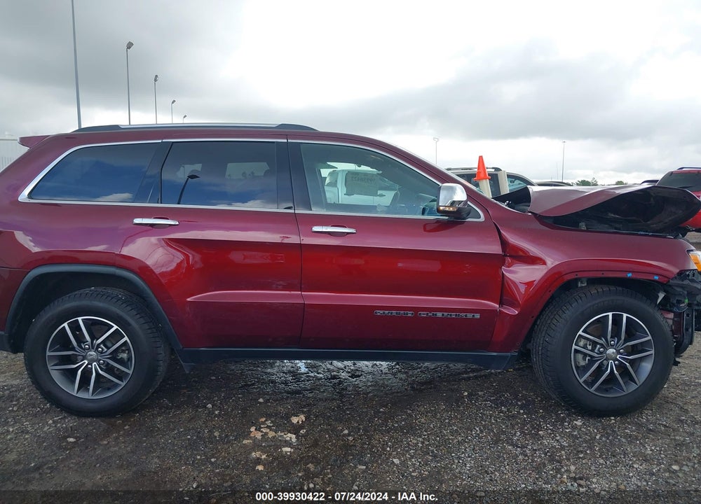 2017 JEEP GRAND CHEROKEE LIMITED 4X2 VIN: 1C4RJEBG6HC868980