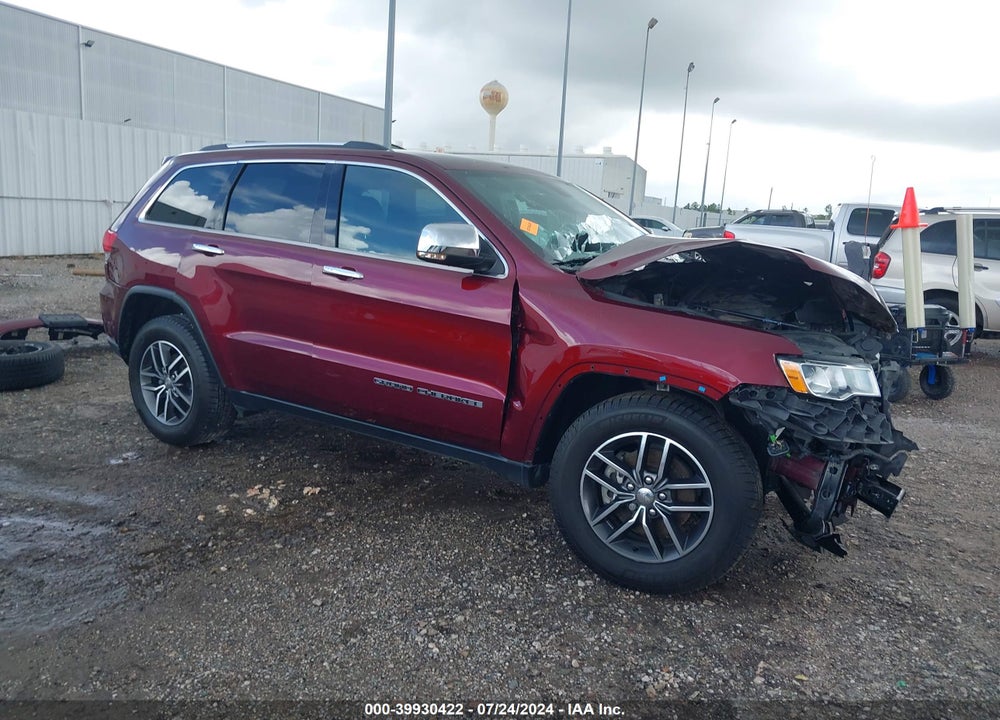 2017 JEEP GRAND CHEROKEE LIMITED 4X2 VIN: 1C4RJEBG6HC868980