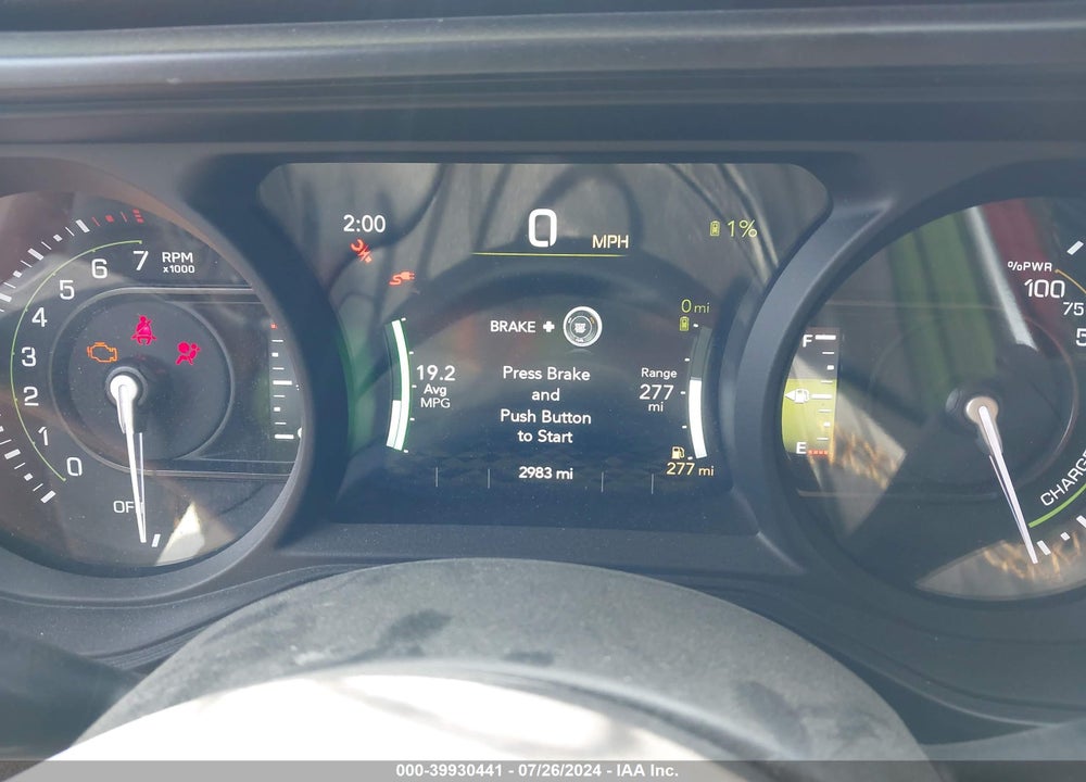 2024 JEEP WRANGLER 4XE SPORT S VIN: 1C4RJXN6XRW143736