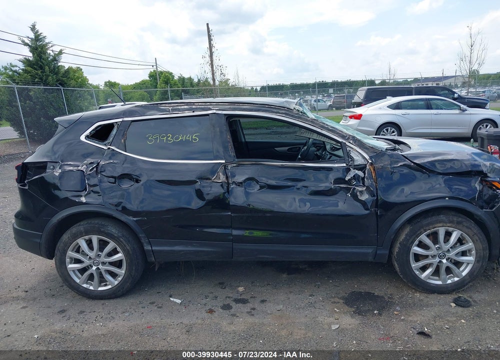 2021 NISSAN ROGUE SPORT S FWD XTRONIC CVT VIN: JN1BJ1AV9MW300700