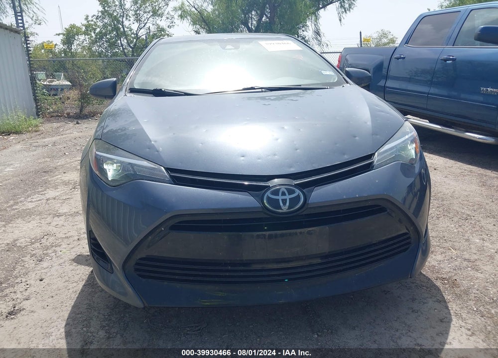 2017 TOYOTA COROLLA LE VIN: 5YFBURHE3HP737227