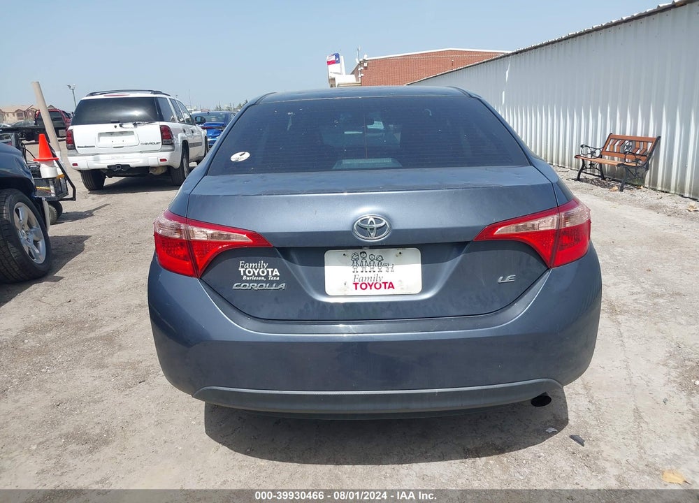 2017 TOYOTA COROLLA LE VIN: 5YFBURHE3HP737227
