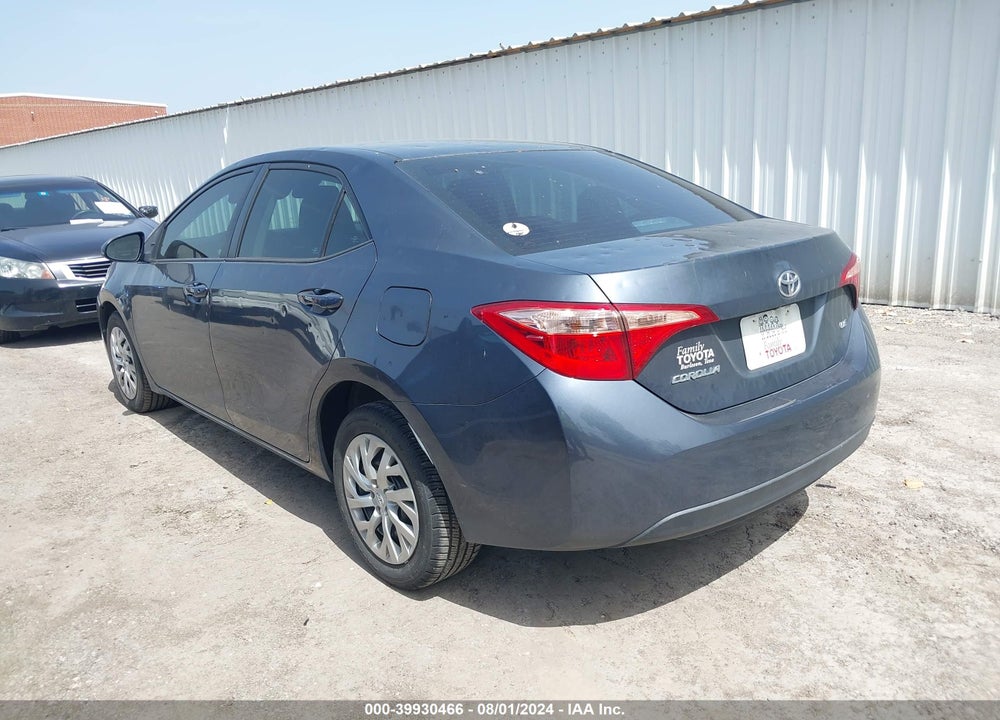 2017 TOYOTA COROLLA LE VIN: 5YFBURHE3HP737227