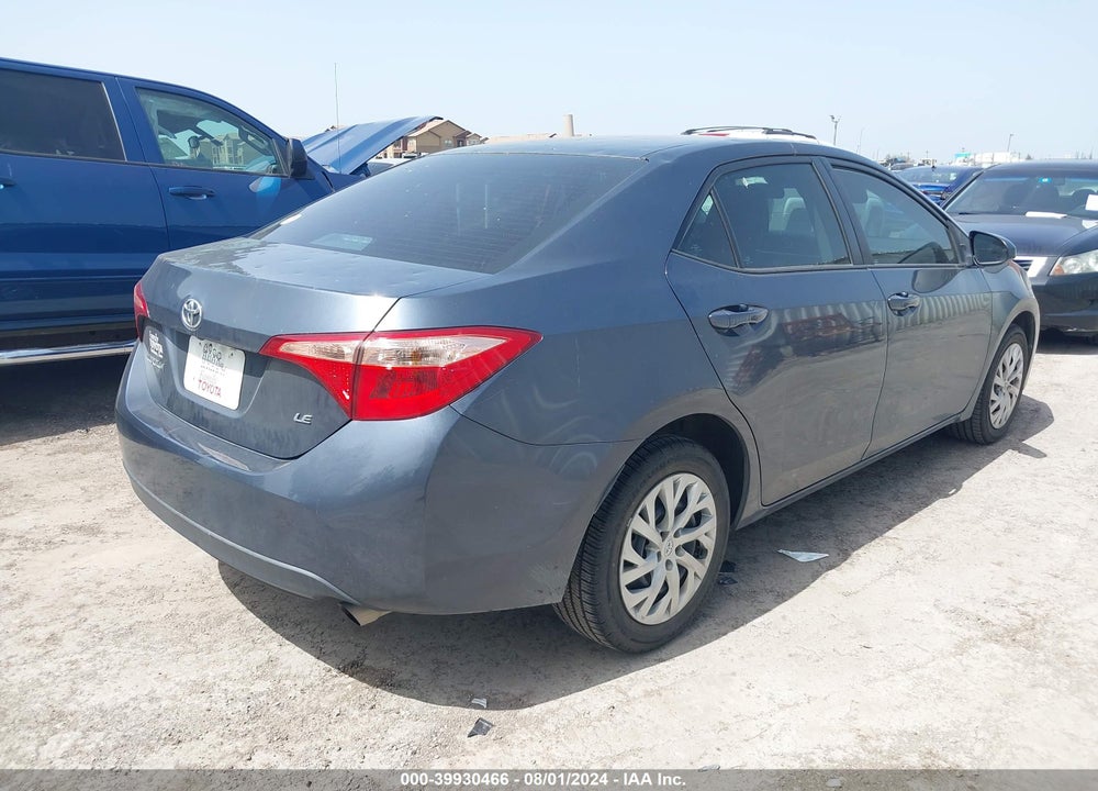 2017 TOYOTA COROLLA LE VIN: 5YFBURHE3HP737227