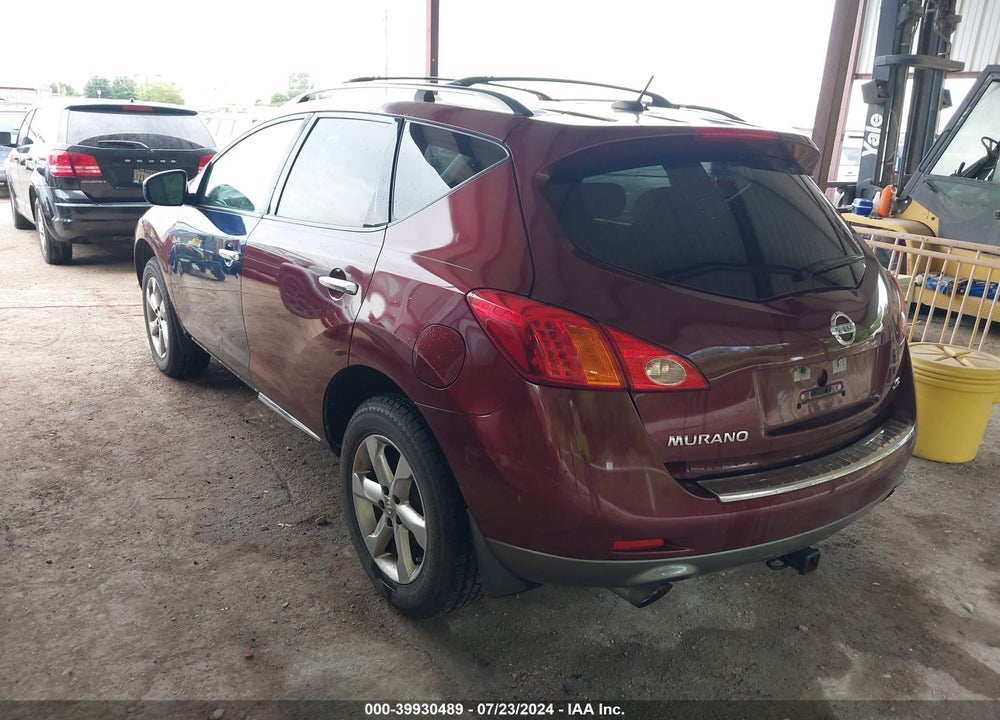 2010 NISSAN MURANO SL VIN: JN8AZ1MU2AW016488