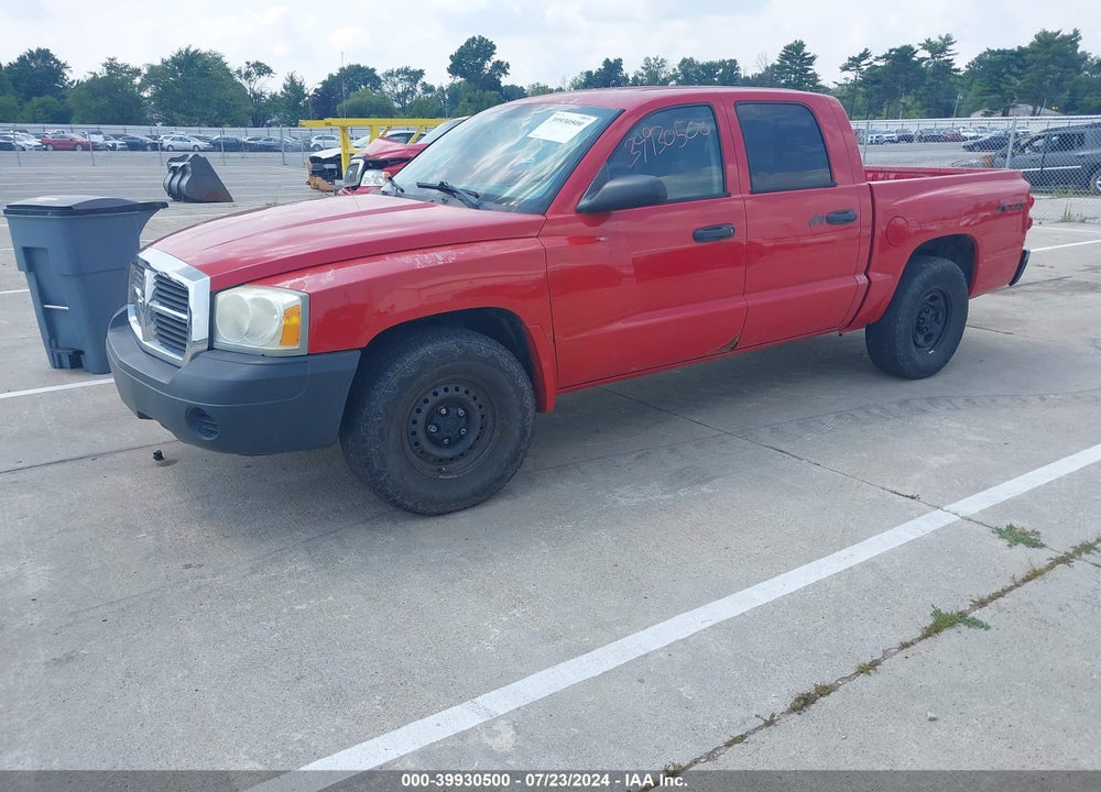 2005 DODGE DAKOTA ST VIN: 1D7HW28N55S227697