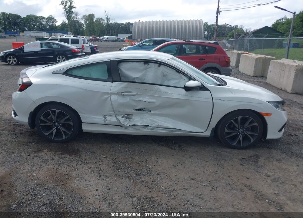 2020 HONDA CIVIC SPORT VIN: 2HGFC4B87LH303290