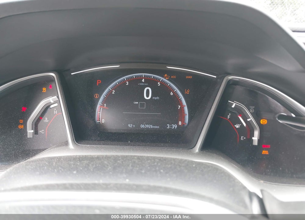 2020 HONDA CIVIC SPORT VIN: 2HGFC4B87LH303290