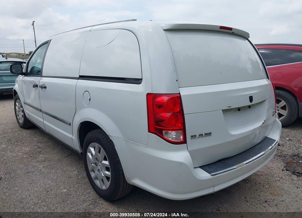 2014 RAM CARGO TRADESMAN VIN: 2C4JRGAG3ER322031