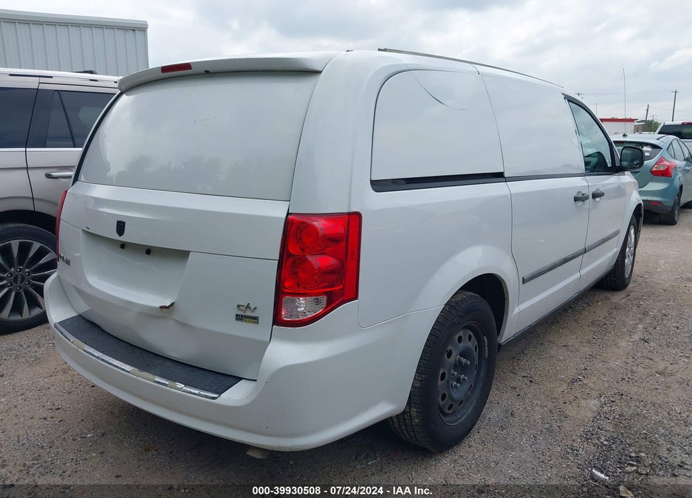 2014 RAM CARGO TRADESMAN VIN: 2C4JRGAG3ER322031
