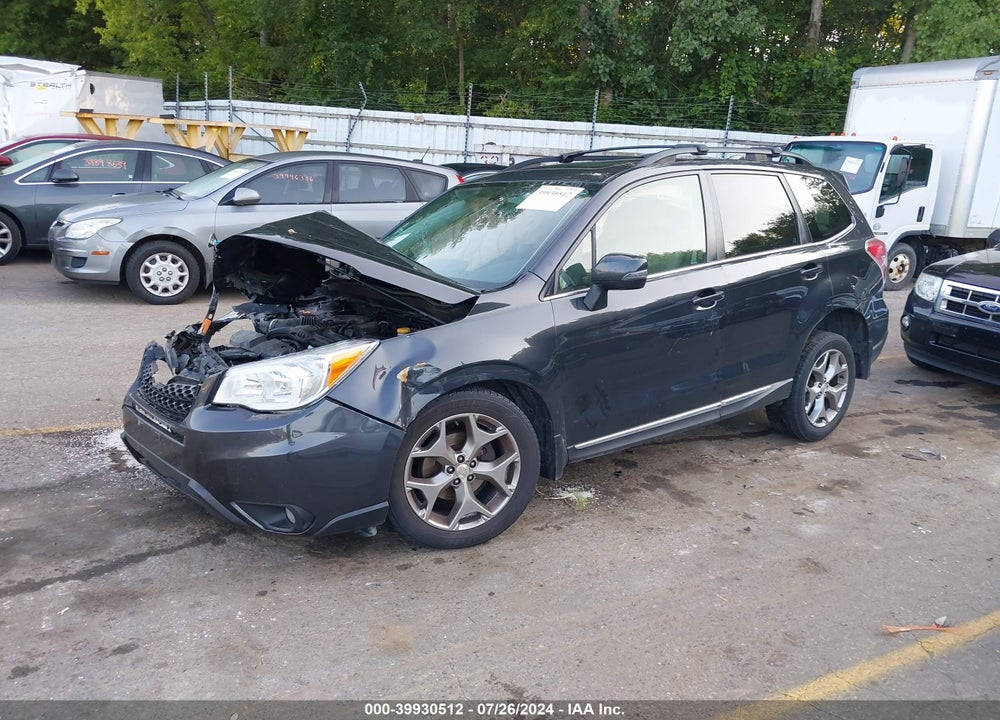 2016 SUBARU FORESTER 2.5I TOURING VIN: JF2SJAVC9GH517759