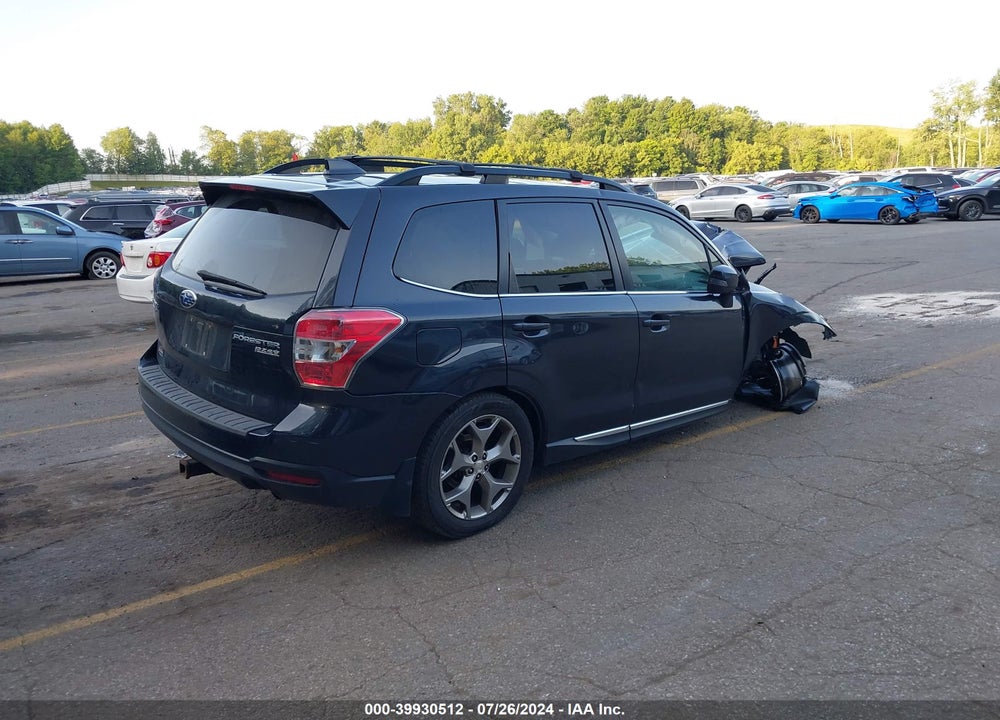 2016 SUBARU FORESTER 2.5I TOURING VIN: JF2SJAVC9GH517759