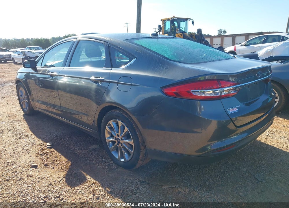2017 FORD FUSION SE VIN: 3FA6P0H70HR228198