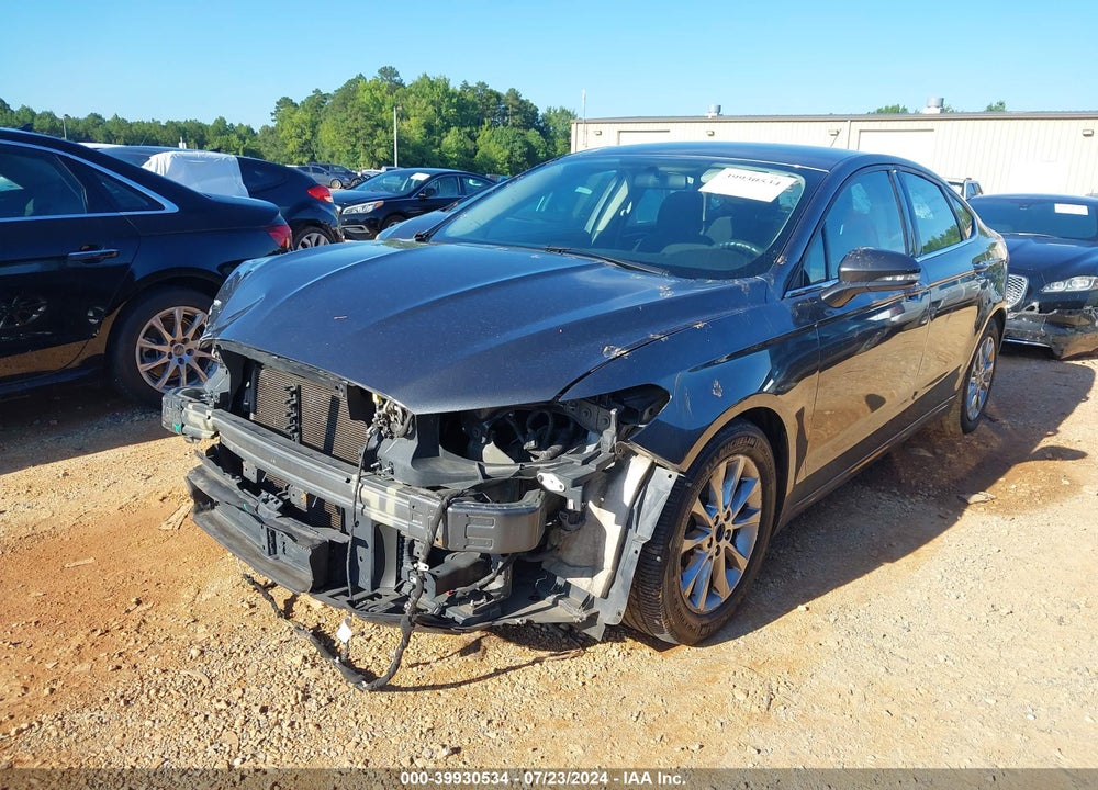 2017 FORD FUSION SE VIN: 3FA6P0H70HR228198