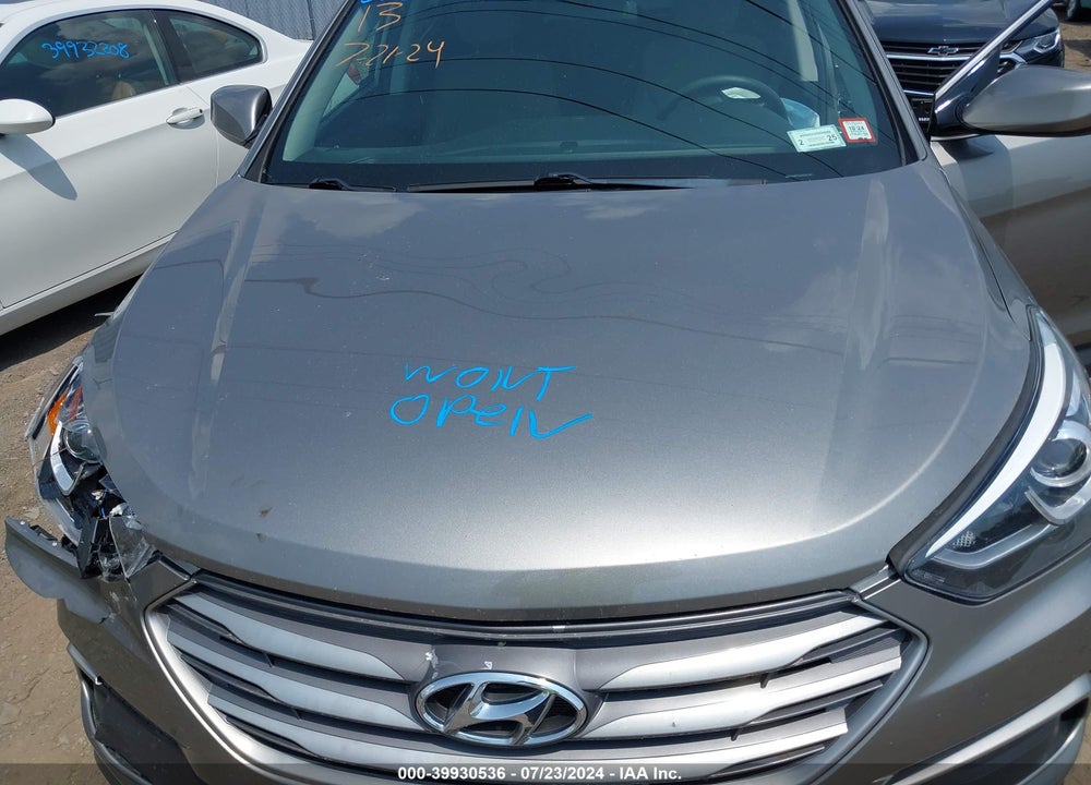 2018 HYUNDAI SANTA FE SPORT 2.4L VIN: 5NMZTDLBXJH072912