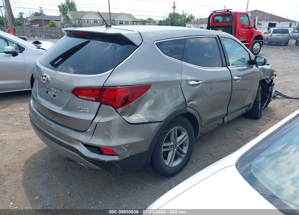 2018 HYUNDAI SANTA FE SPORT 2.4L VIN: 5NMZTDLBXJH072912