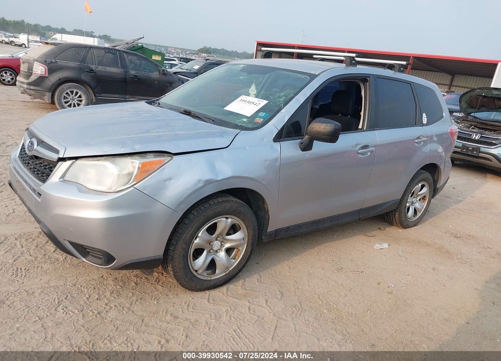 2015 SUBARU FORESTER 2.5I VIN: JF2SJAAC0FH533269