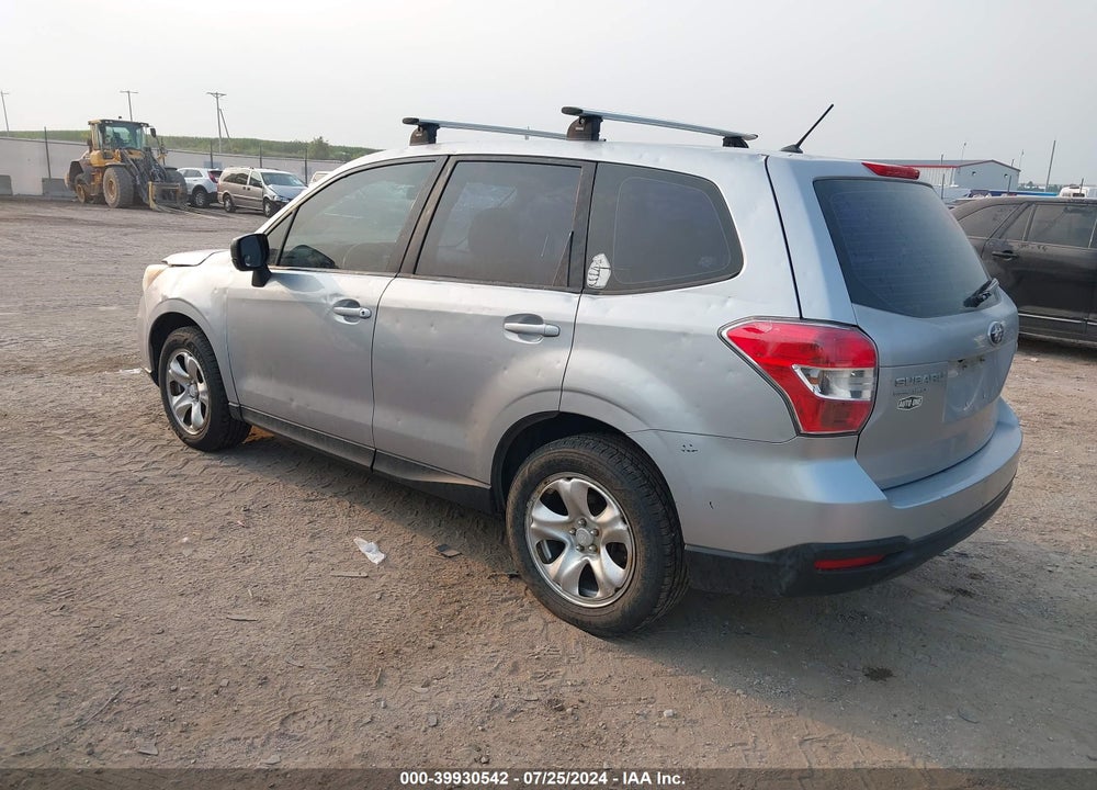 2015 SUBARU FORESTER 2.5I VIN: JF2SJAAC0FH533269