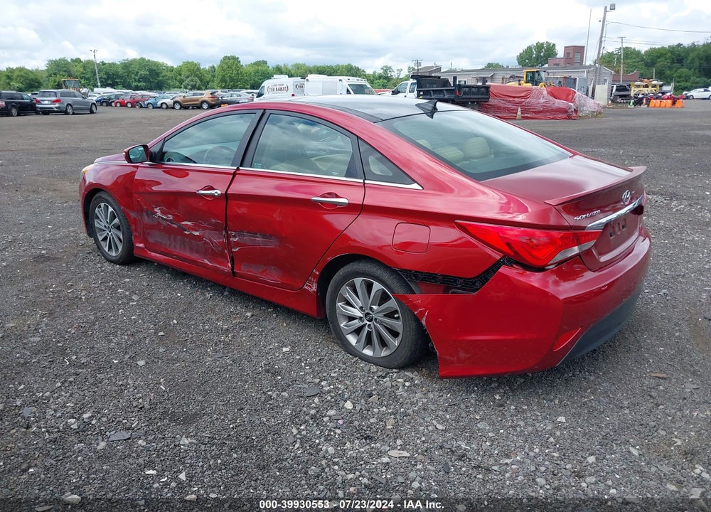 2014 HYUNDAI SONATA LIMITED VIN: 5NPEC4AC6EH911196