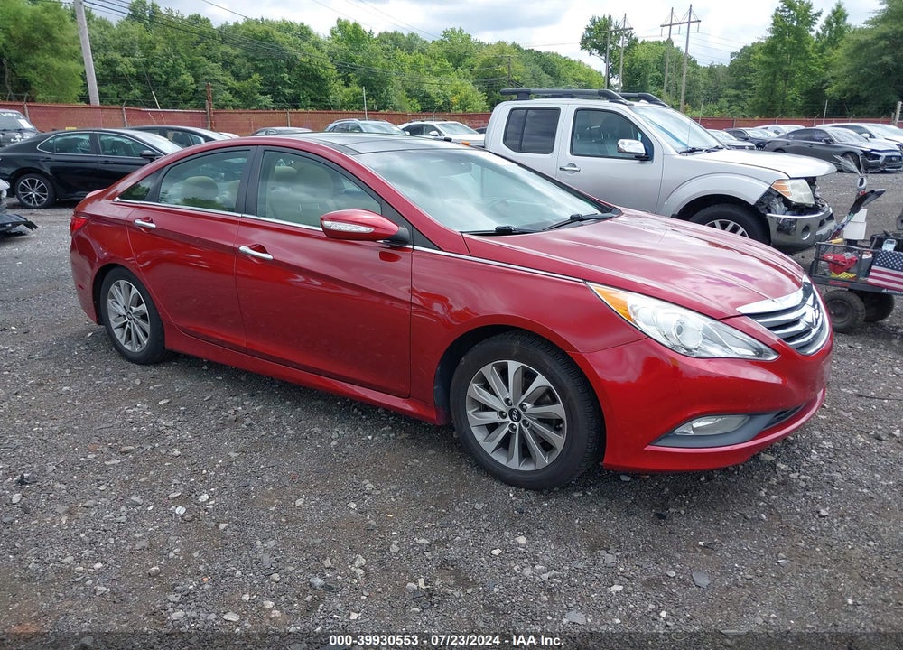 2014 HYUNDAI SONATA LIMITED VIN: 5NPEC4AC6EH911196