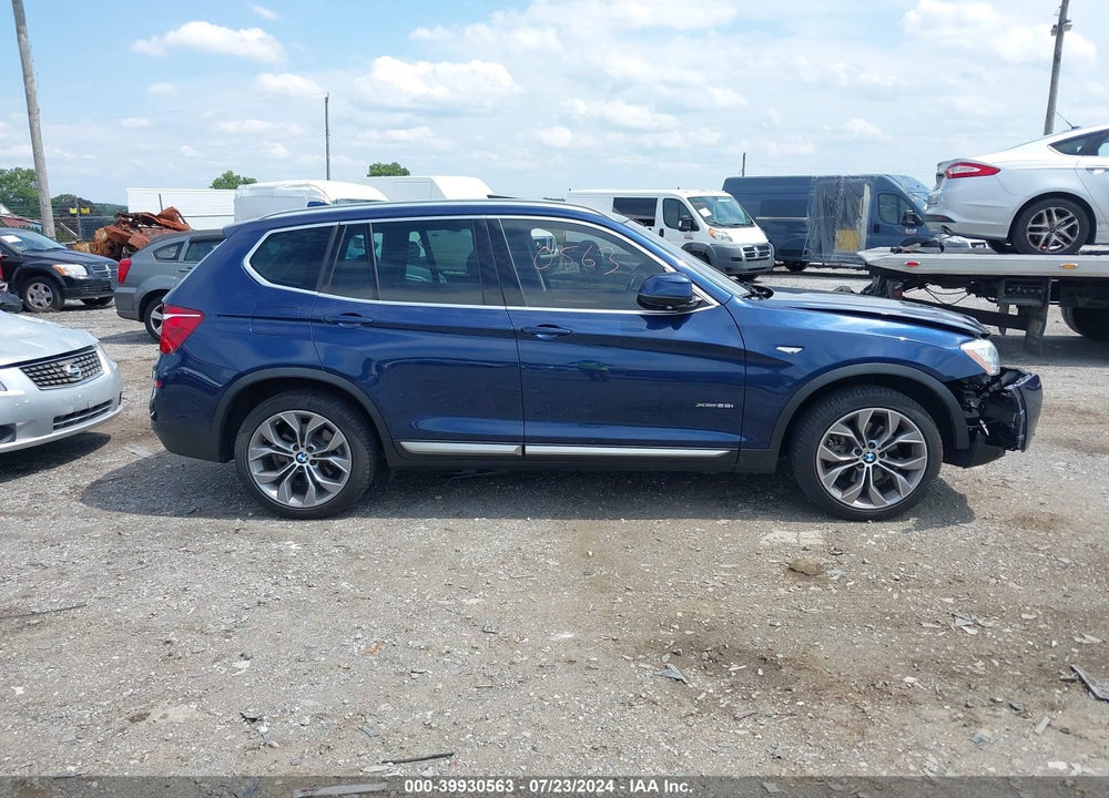 2017 BMW X3 XDRIVE28I VIN: 5UXWX9C36H0W75524