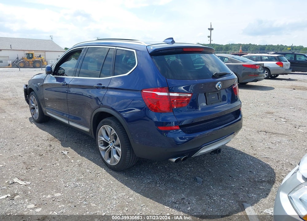 2017 BMW X3 XDRIVE28I VIN: 5UXWX9C36H0W75524