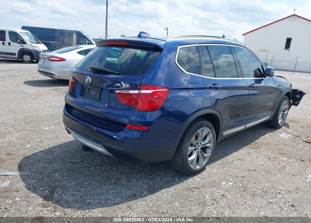 2017 BMW X3 XDRIVE28I VIN: 5UXWX9C36H0W75524