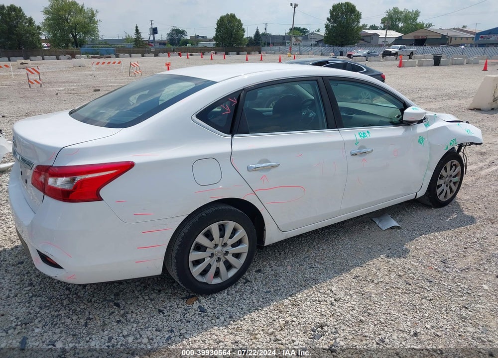 2019 NISSAN SENTRA S VIN: 3N1AB7AP5KY444182