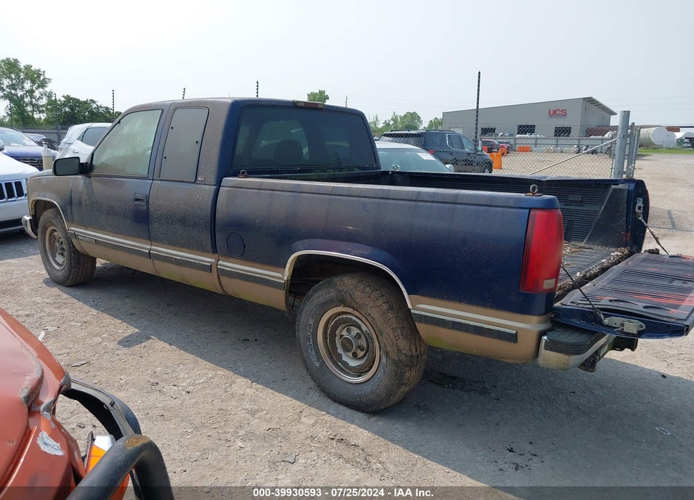 1998 GMC SIERRA 2500 SL VIN: 1GTFC29R2WE515592