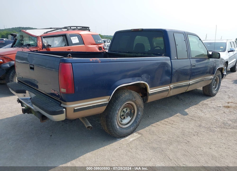 1998 GMC SIERRA 2500 SL VIN: 1GTFC29R2WE515592