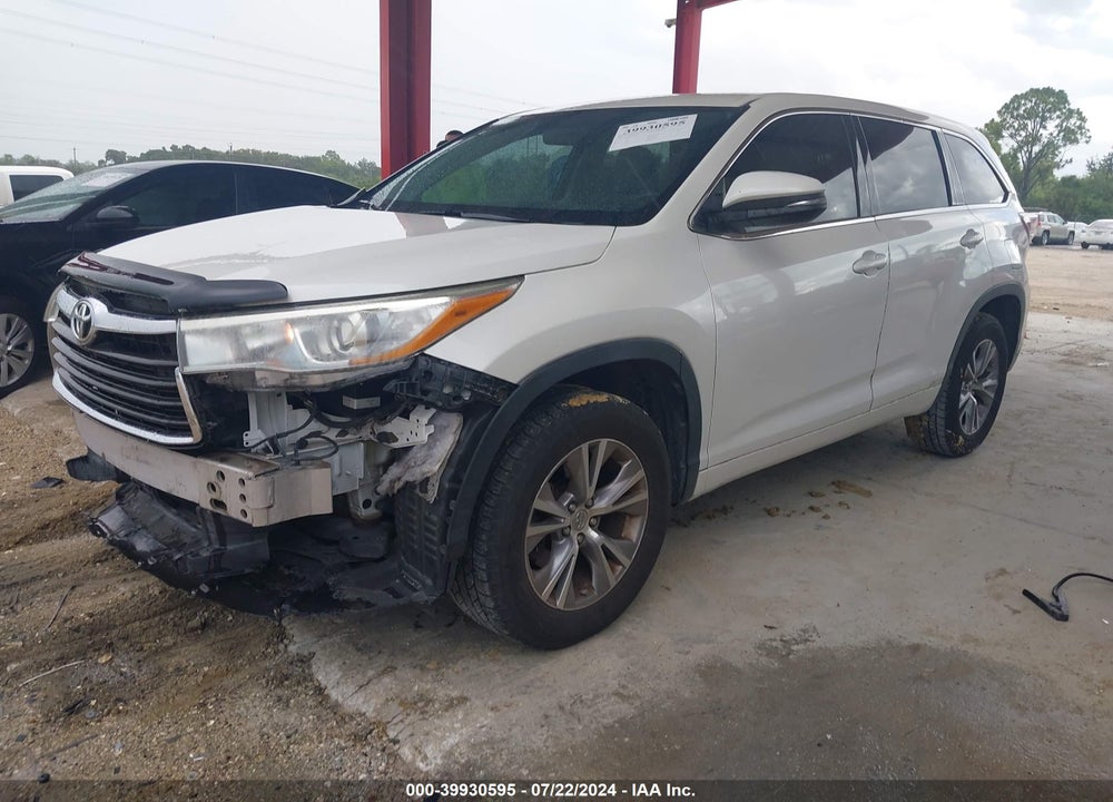 2015 TOYOTA HIGHLANDER LE PLUS V6 VIN: 5TDZKRFH1FS089053