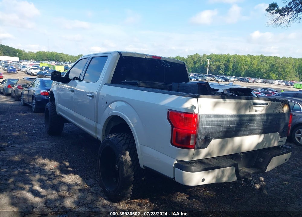2018 FORD F-150 LIMITED VIN: 1FTEW1EG3JFE16199