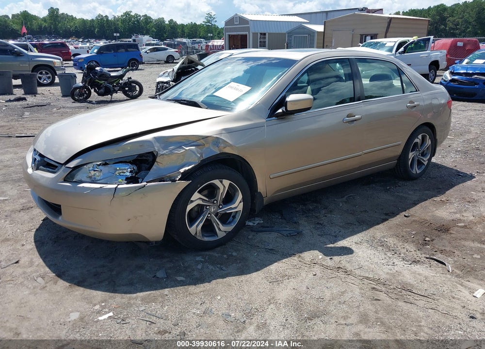 2005 HONDA ACCORD 2.4 EX VIN: 1HGCM56765A085562
