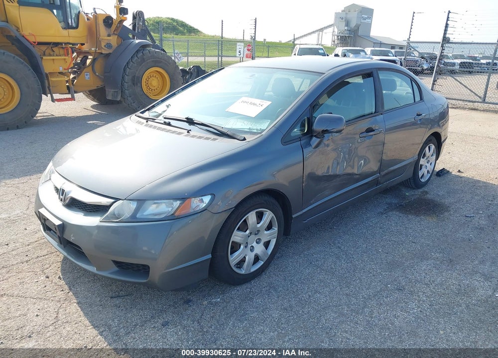 2009 HONDA CIVIC LX VIN: 1HGFA16599L022401