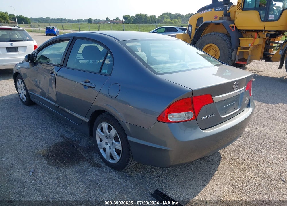 2009 HONDA CIVIC LX VIN: 1HGFA16599L022401