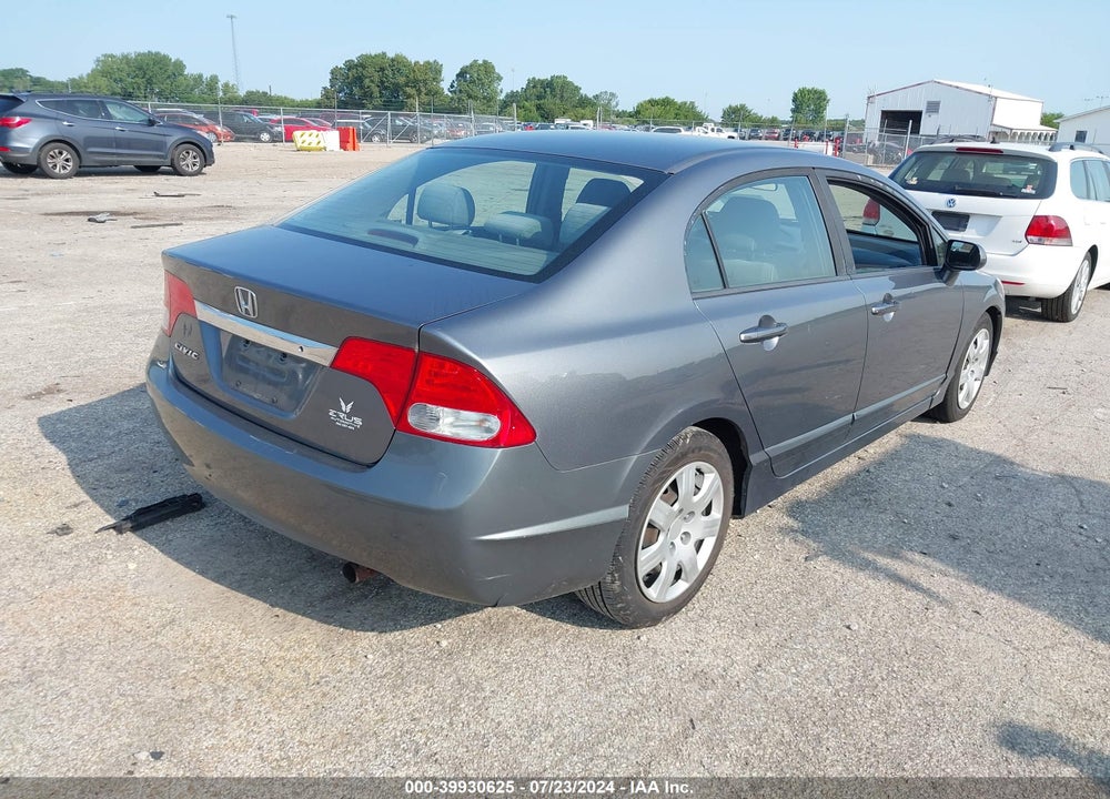2009 HONDA CIVIC LX VIN: 1HGFA16599L022401