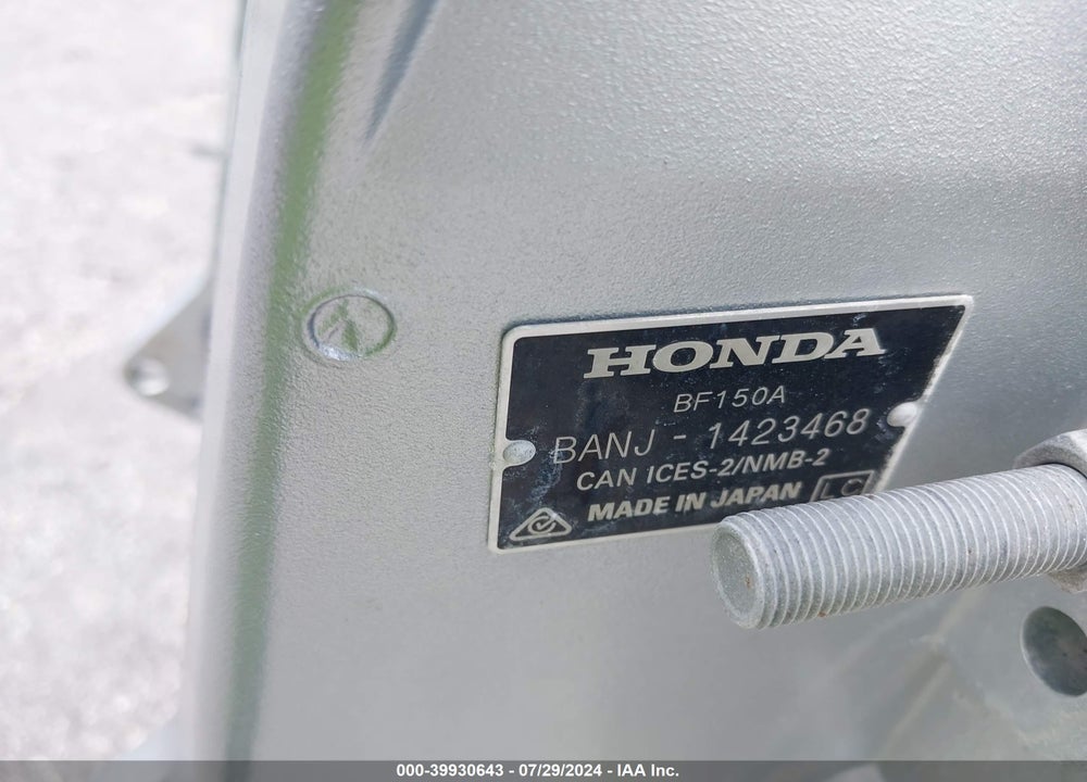 2021 APEX BOAT VIN: APX29553G021