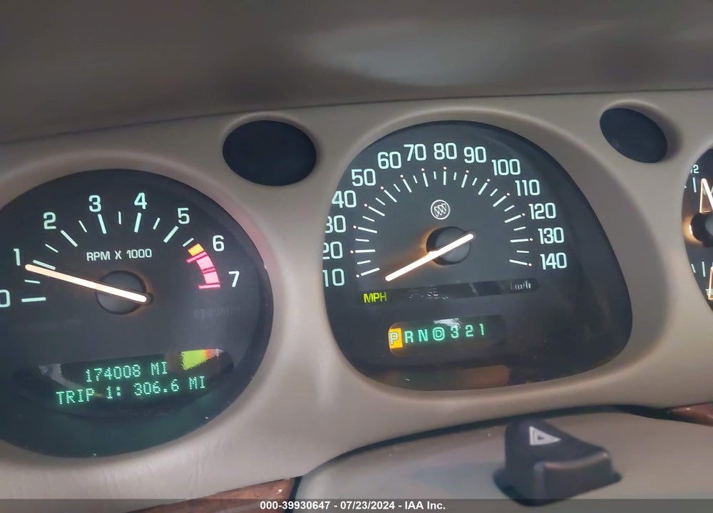 2003 BUICK LESABRE LIMITED VIN: 1G4HR54K33U125987