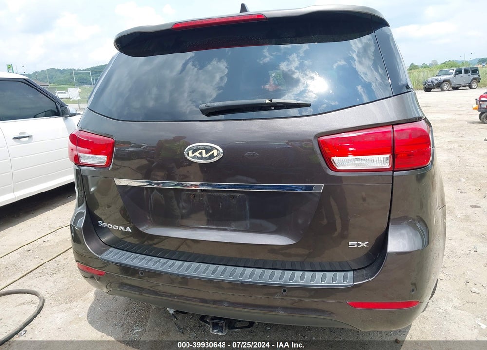 2015 KIA SEDONA SX VIN: KNDMC5C17F6019600