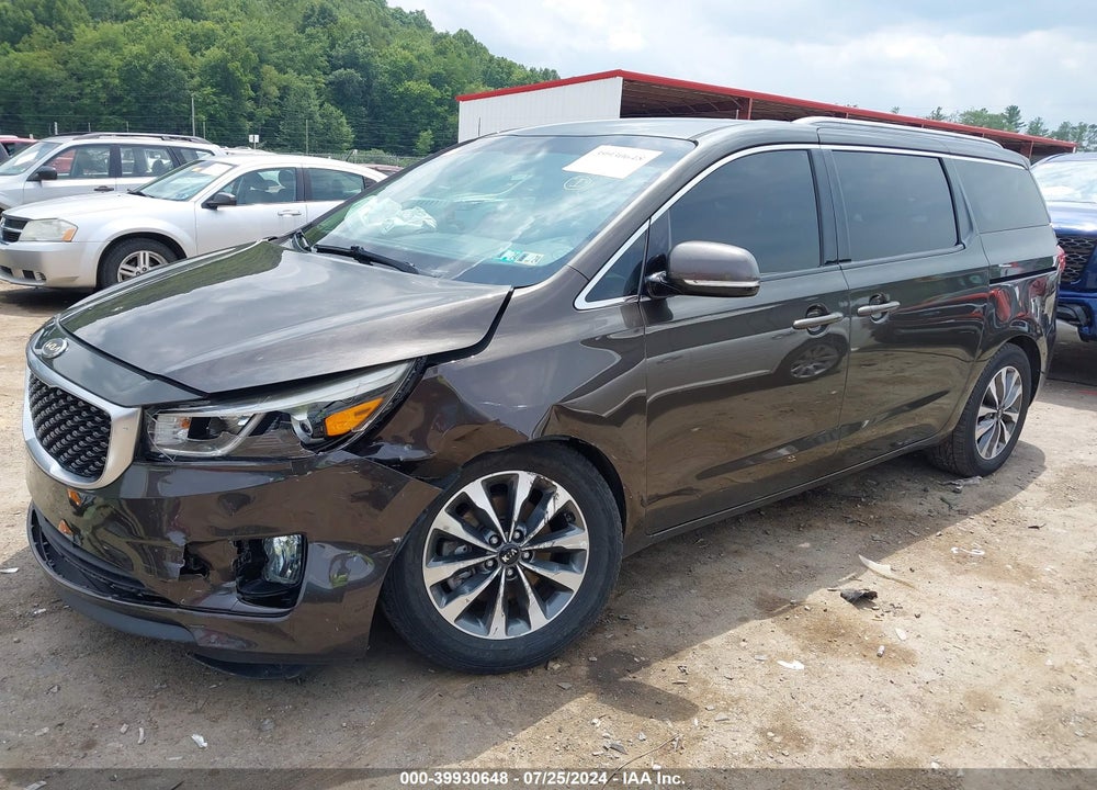 2015 KIA SEDONA SX VIN: KNDMC5C17F6019600