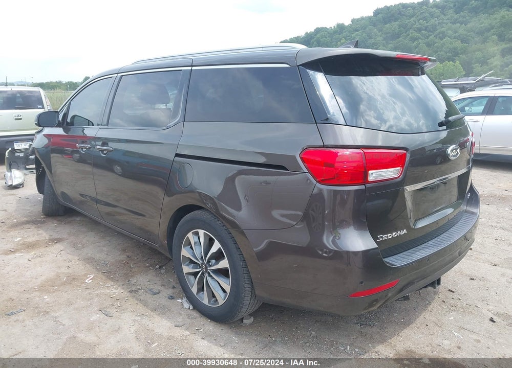 2015 KIA SEDONA SX VIN: KNDMC5C17F6019600