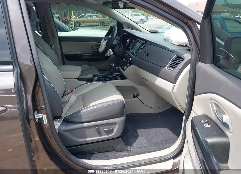 2015 KIA SEDONA SX VIN: KNDMC5C17F6019600
