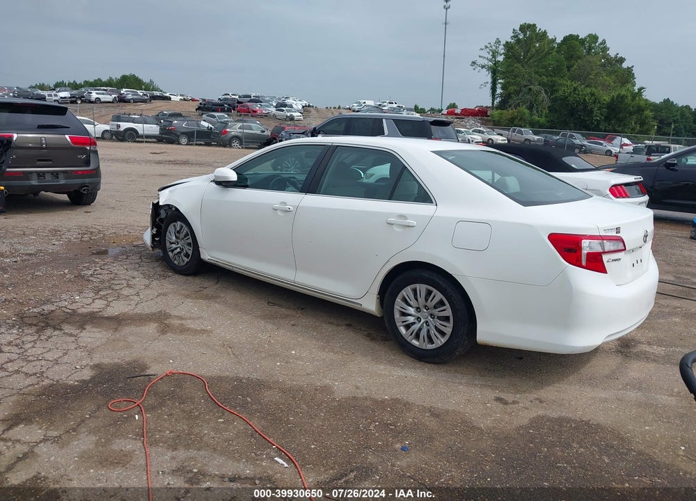 2012 TOYOTA CAMRY LE VIN: 4T1BF1FK6CU527488