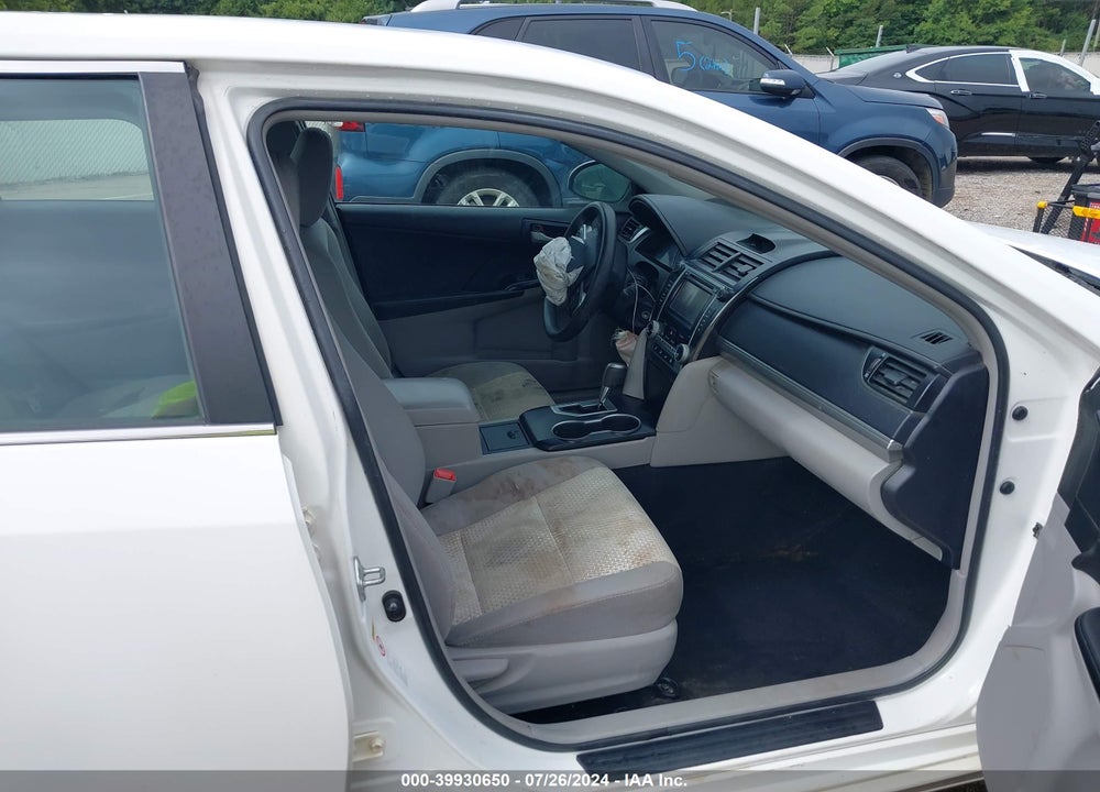 2012 TOYOTA CAMRY LE VIN: 4T1BF1FK6CU527488