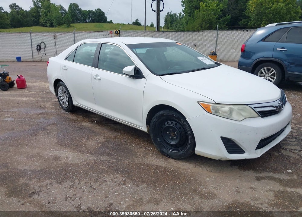 2012 TOYOTA CAMRY LE VIN: 4T1BF1FK6CU527488
